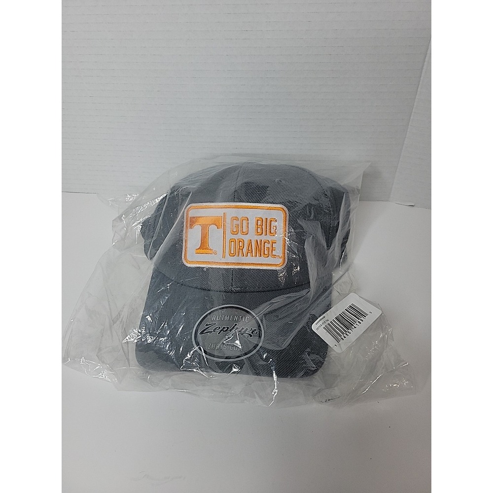 Zephyr Tennessee Volunteers Go Big Orange Stretch Large Pull-on Fitted Hat Cap